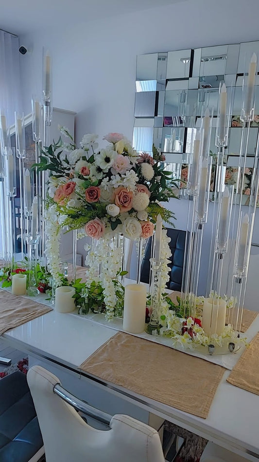 Location de fleurs multicolor de 60cm