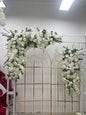 Location fleurs d'arche blanches de 125cm
